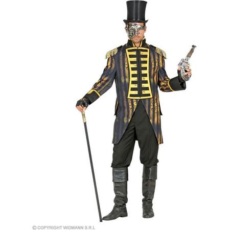 Steampunk Kostuum | Tijdloze Parade Jas Steampunk Man | Large | Halloween | Verkleedkleding